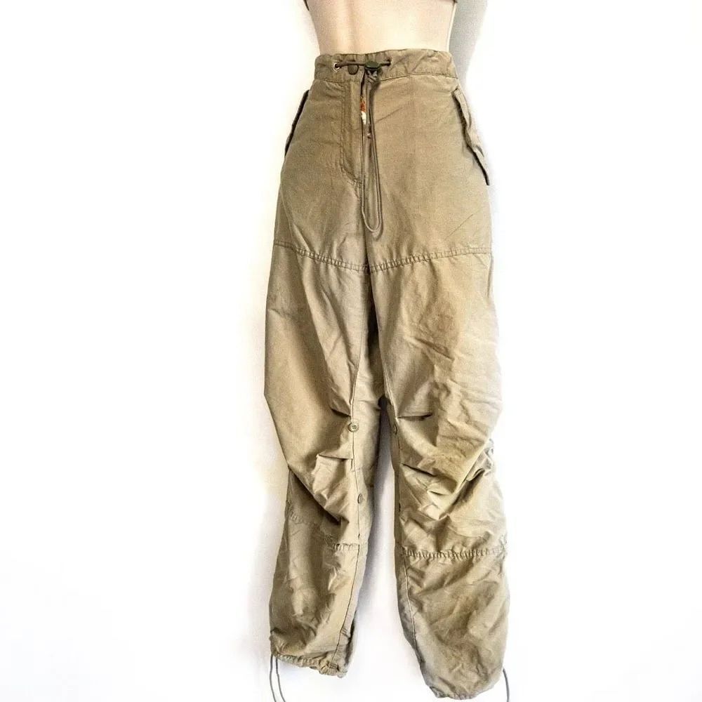 VTG AEO Khaki Cargo Pants Sz 6
